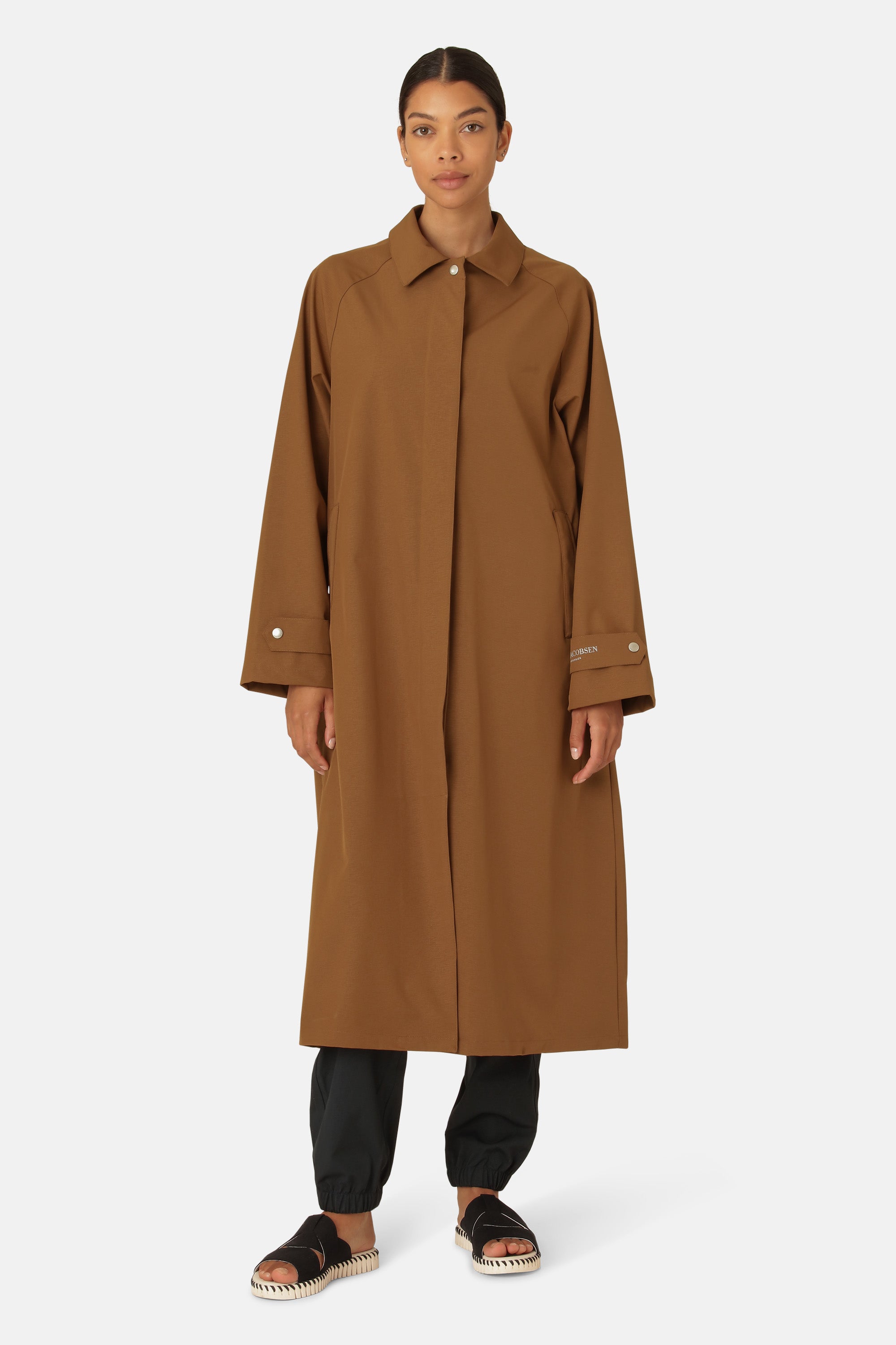 Ilse Jacobsen Hornbæk Rain Regenmantel Raincoat 228 Walnut